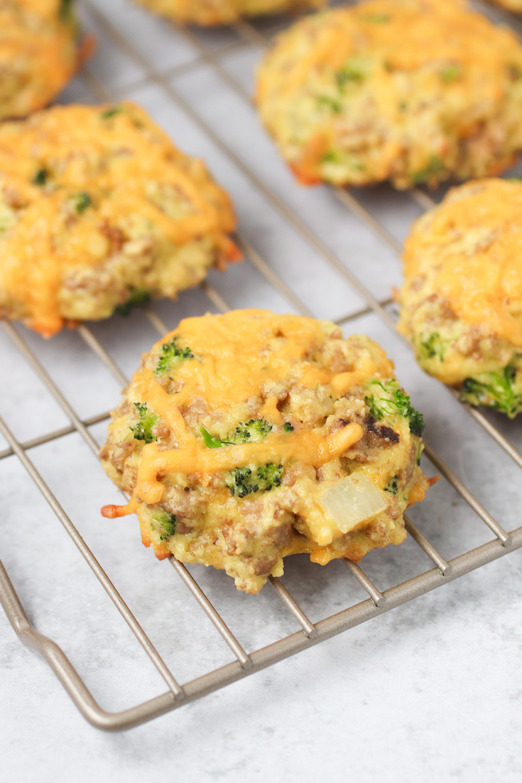 Turkey Broccoli and Cheddar Biscuits