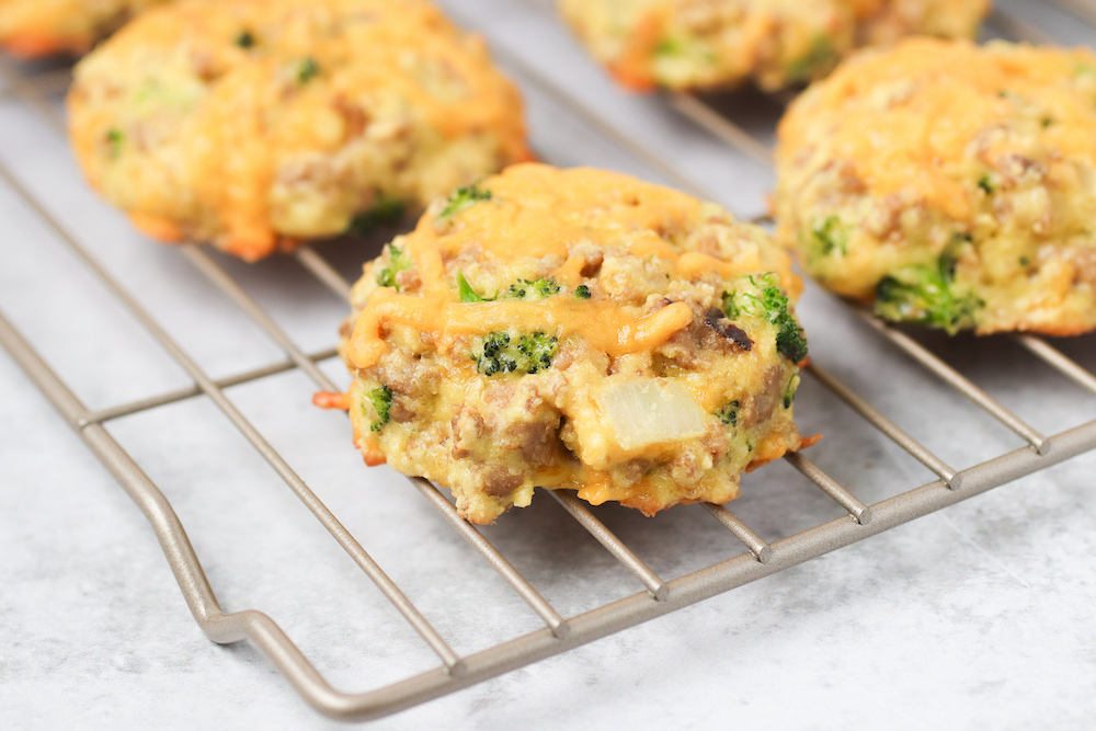 Turkey Broccoli and Cheddar Biscuits