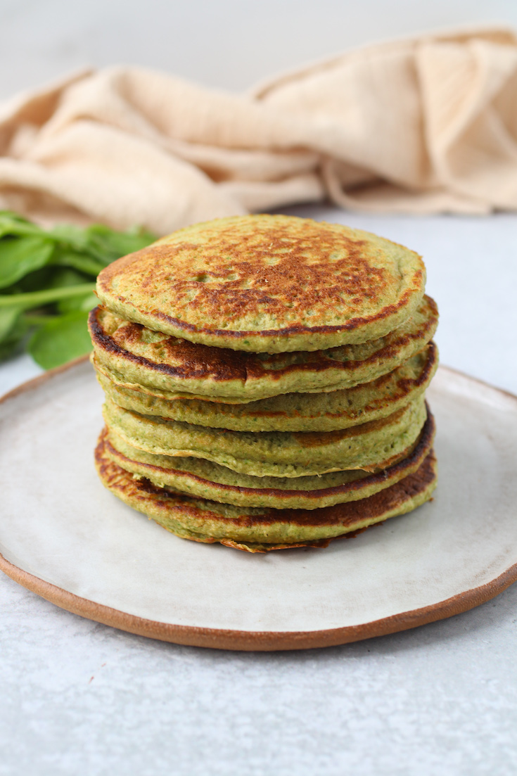 Spinach Banana Pancakes