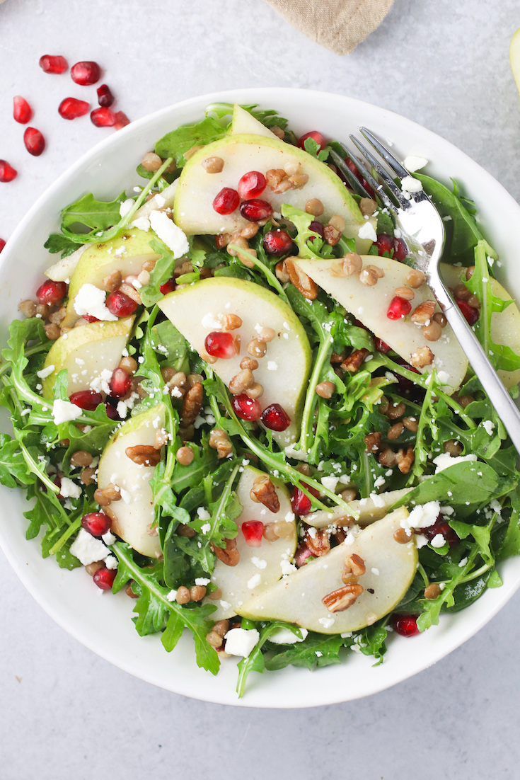 Pear and Lentil Salad