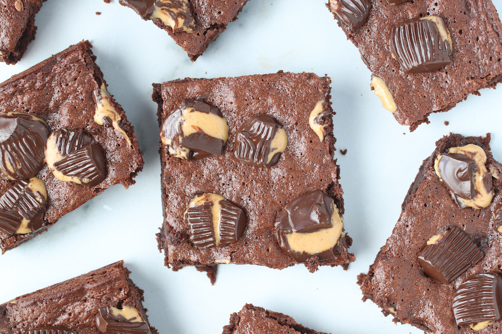 Paleo Peanut Butter Cup Brownies